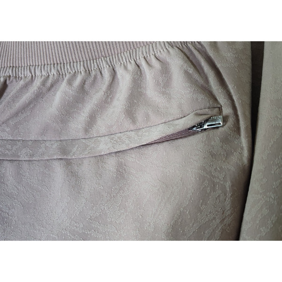Athleta Light Pink Brooklyn Textured Women's Ankle Pant Size 18 - Picture 3 of 9